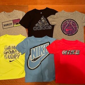 Nike/adidas tshirt bundle 5T